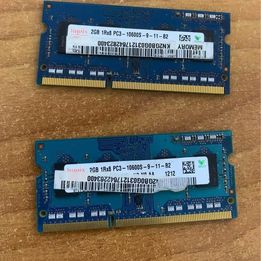 Deux mémoire ram de 2Go